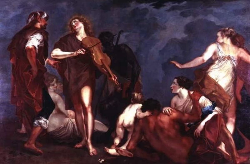 Apollo e Marsia - Mzpainting · Agnew & Sons, Londra